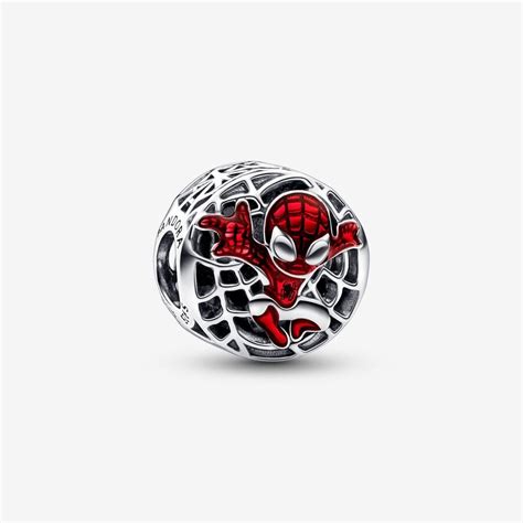 spiderman pandora charm|More.